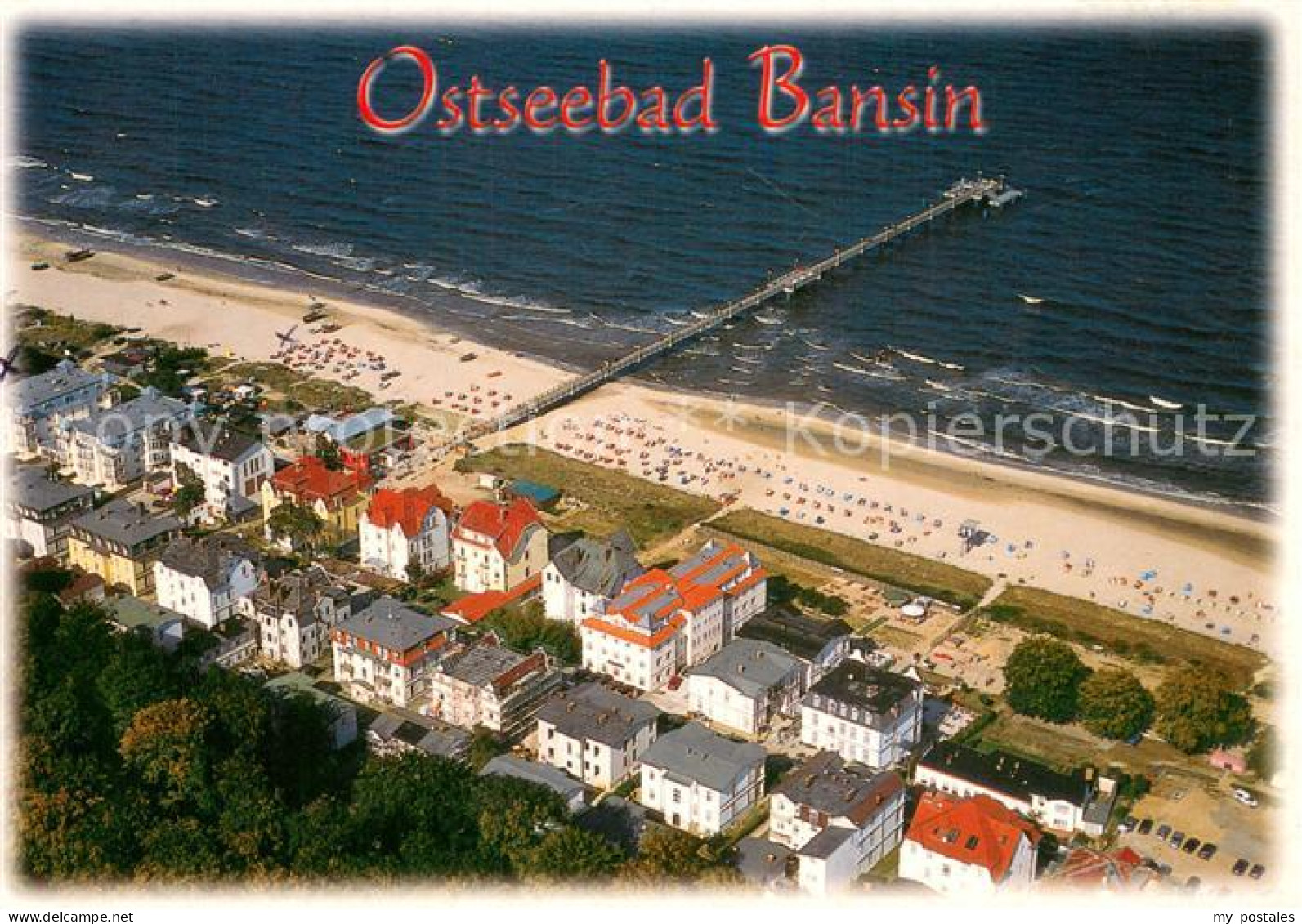 73725400 Bansin Ostseebad Fliegeraufnahme Bansin Ostseebad - Other & Unclassified