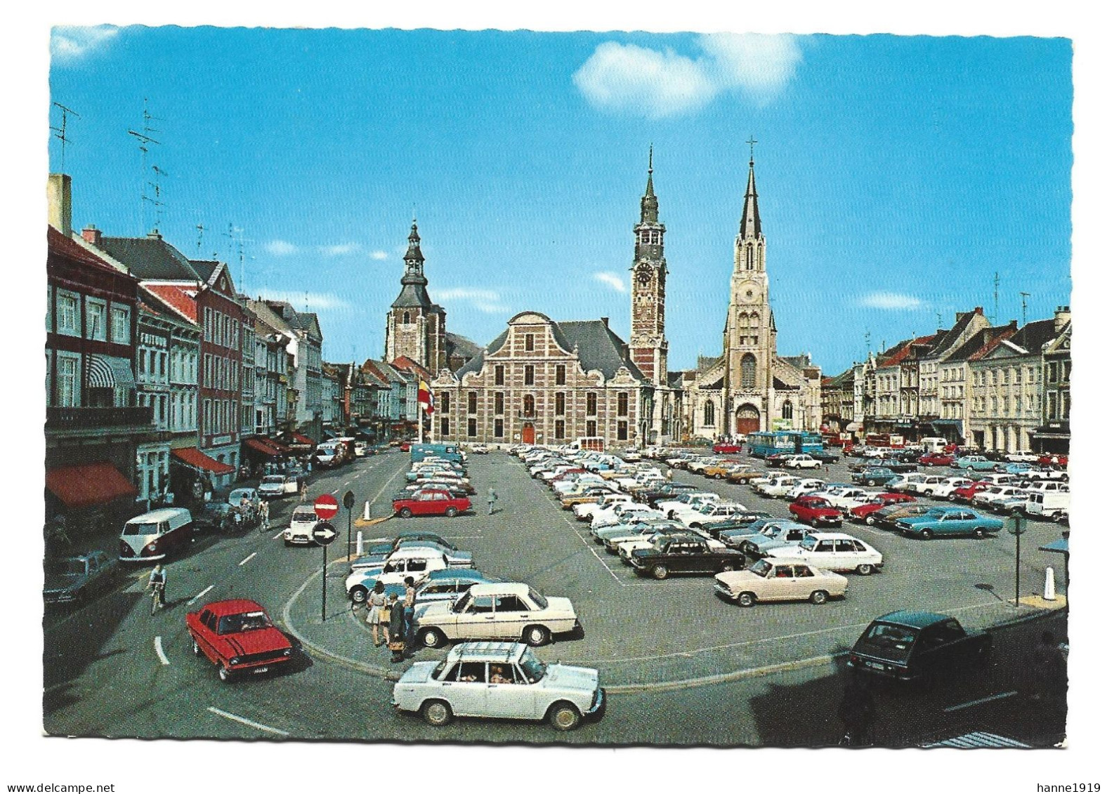 Sint Truiden Grote Markt Foto Prentkaart Photo Carte Htje - Sint-Truiden