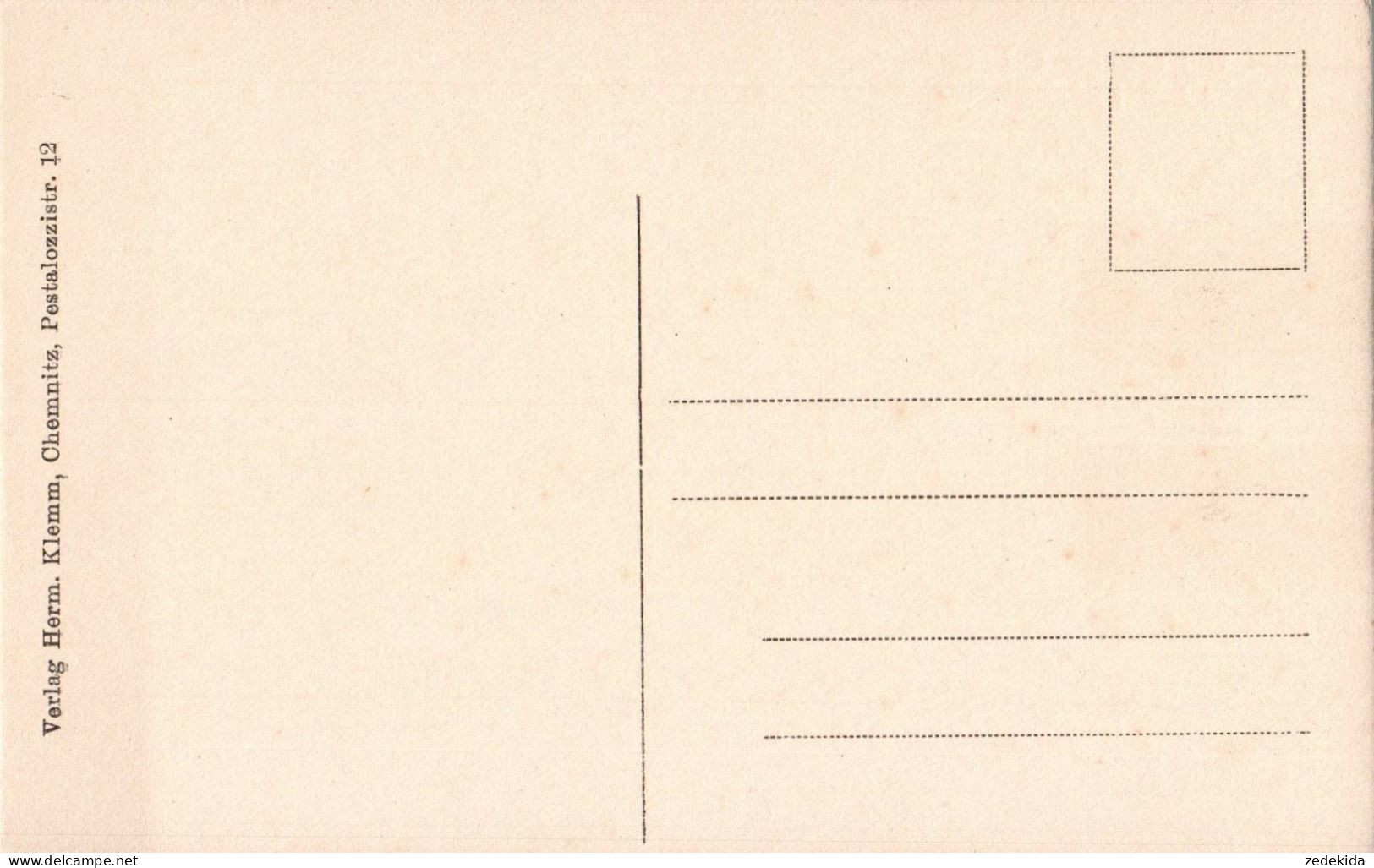 H1768 - Reitzenhain Gasthof Gaststätte - Hermann Klemm Chemnitz - Marienberg