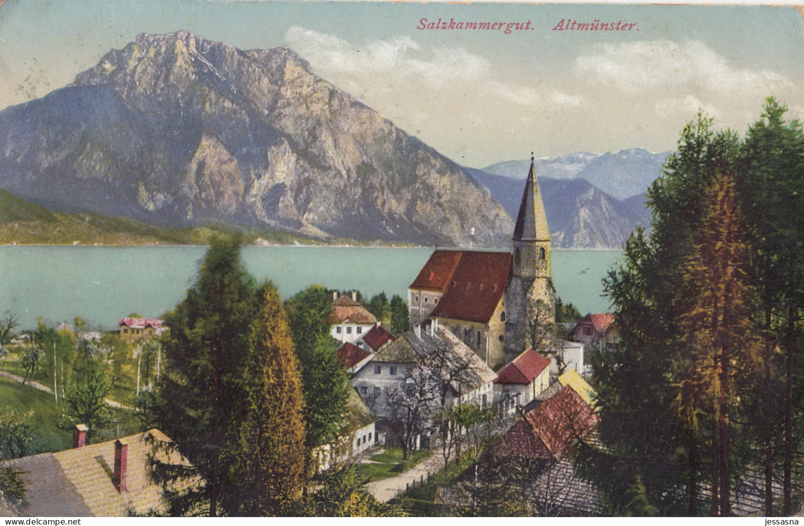 AK - OÖ - Altmünster - Ortsansicht - 1916 - Gmunden