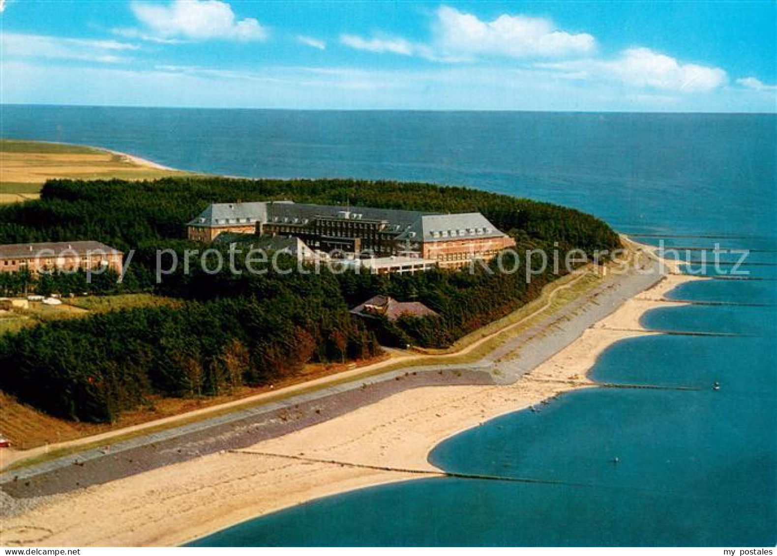 73725358 Insel Foehr Kurklinik Utersum Fliegeraufnahme Insel Foehr - Andere & Zonder Classificatie