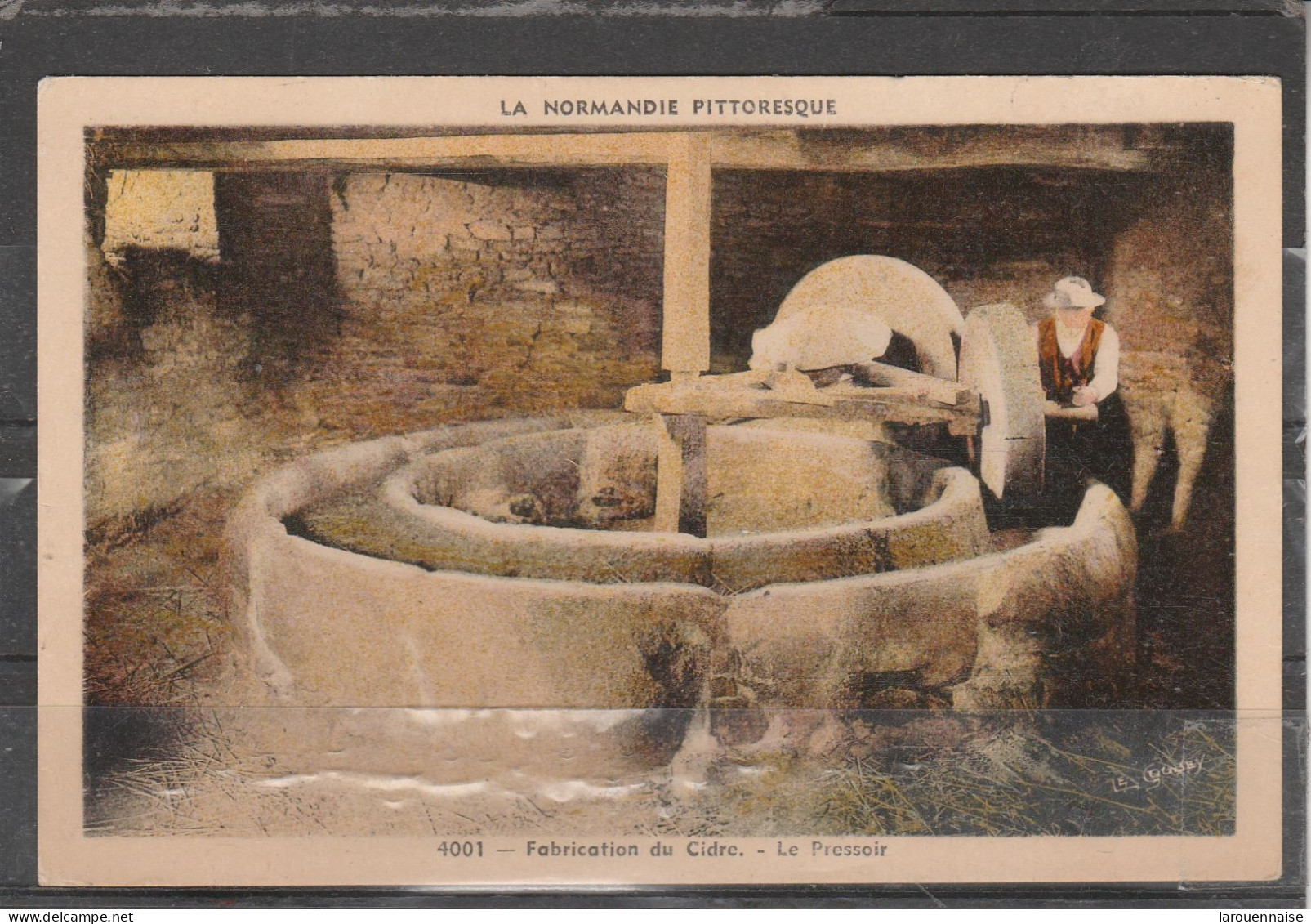 Cidre - La Normandie Pittoresque - Fabrication Du Cidre - Le Pressoir - Haute-Normandie