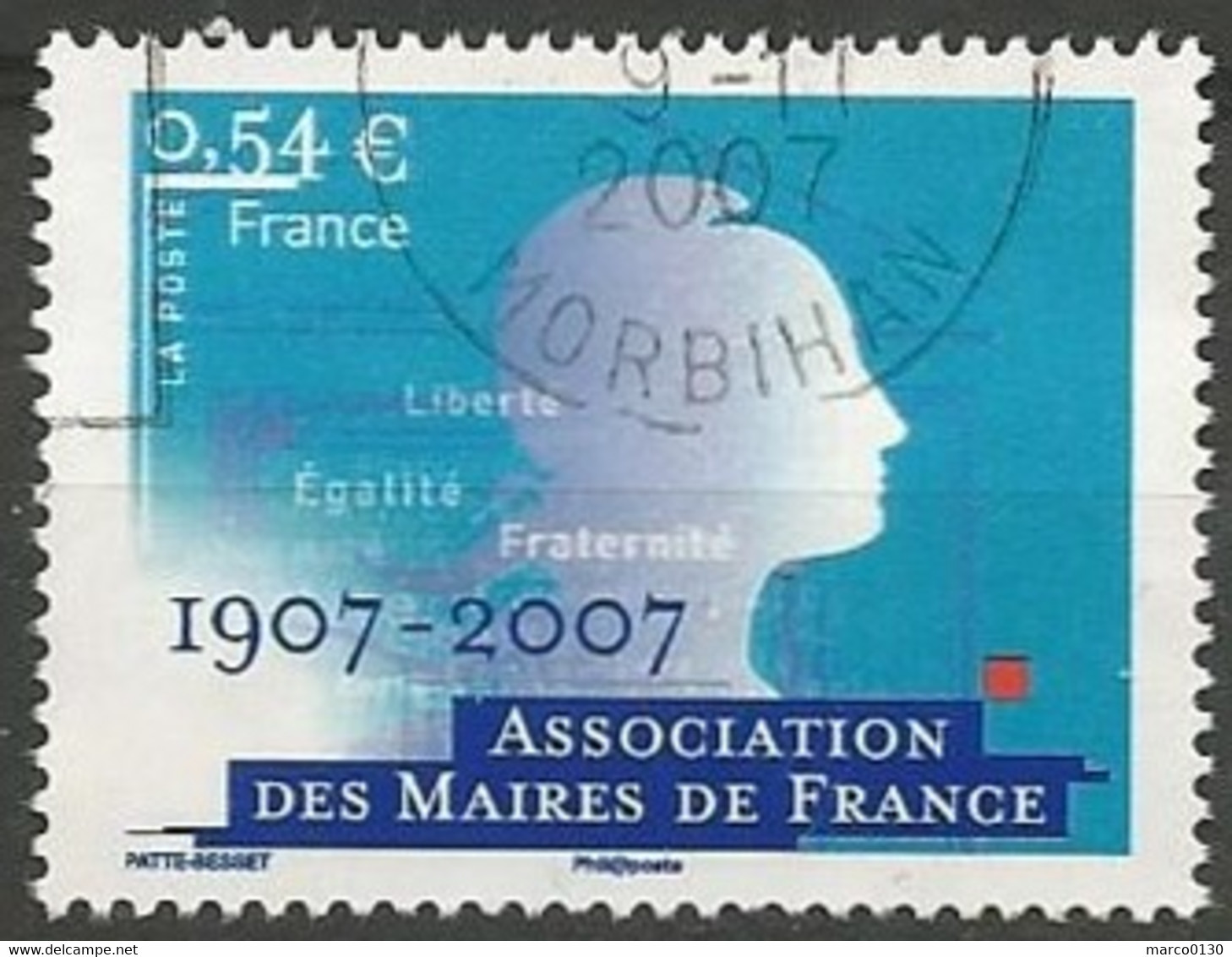 FRANCE N° 4077 OBLITERE CACHET ROND - Usados