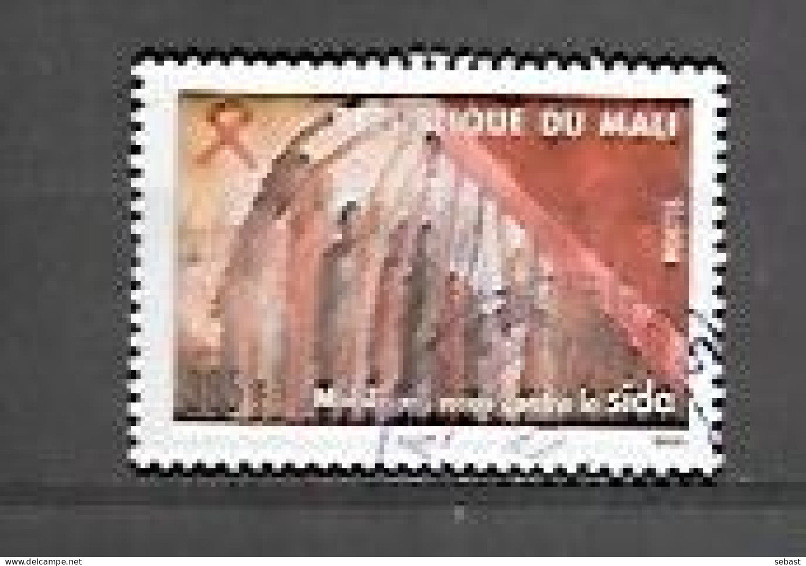 TIMBRE OBLITERE DU MALI DE 2002 N° MICHEL 2588 RARE - Malí (1959-...)