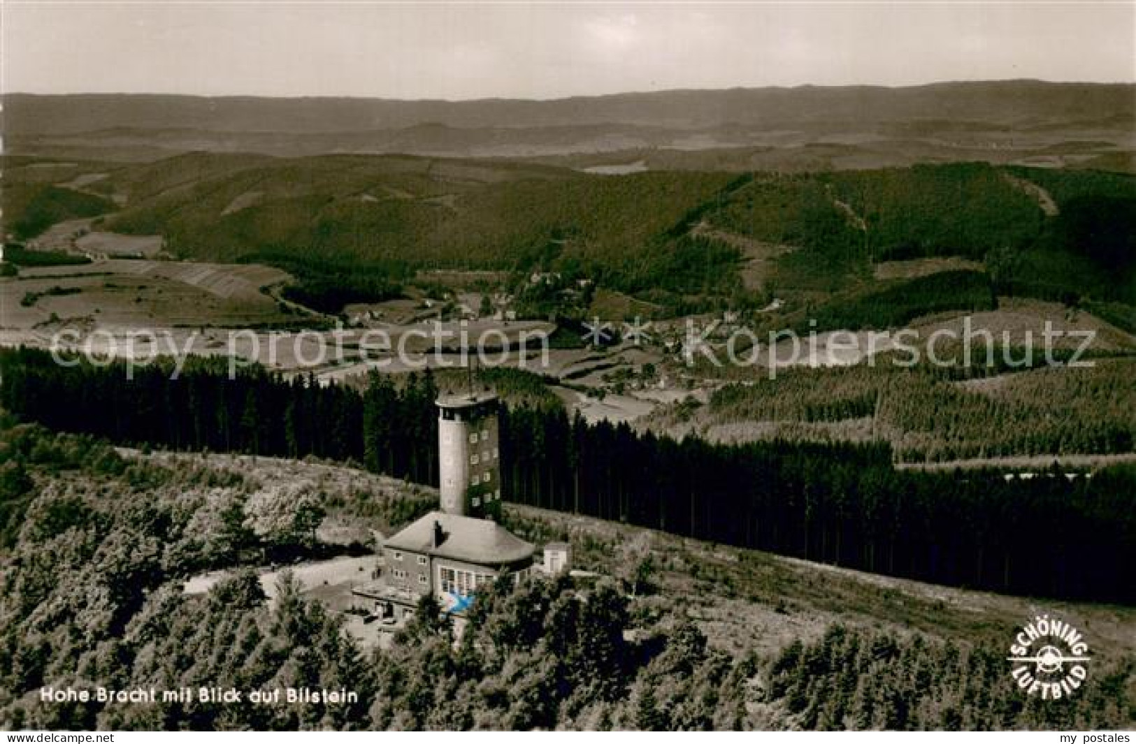 73725328 Bilstein Sauerland Aussichtsturm Hohe Bracht Fliegeraufnahme Bilstein S - Andere & Zonder Classificatie