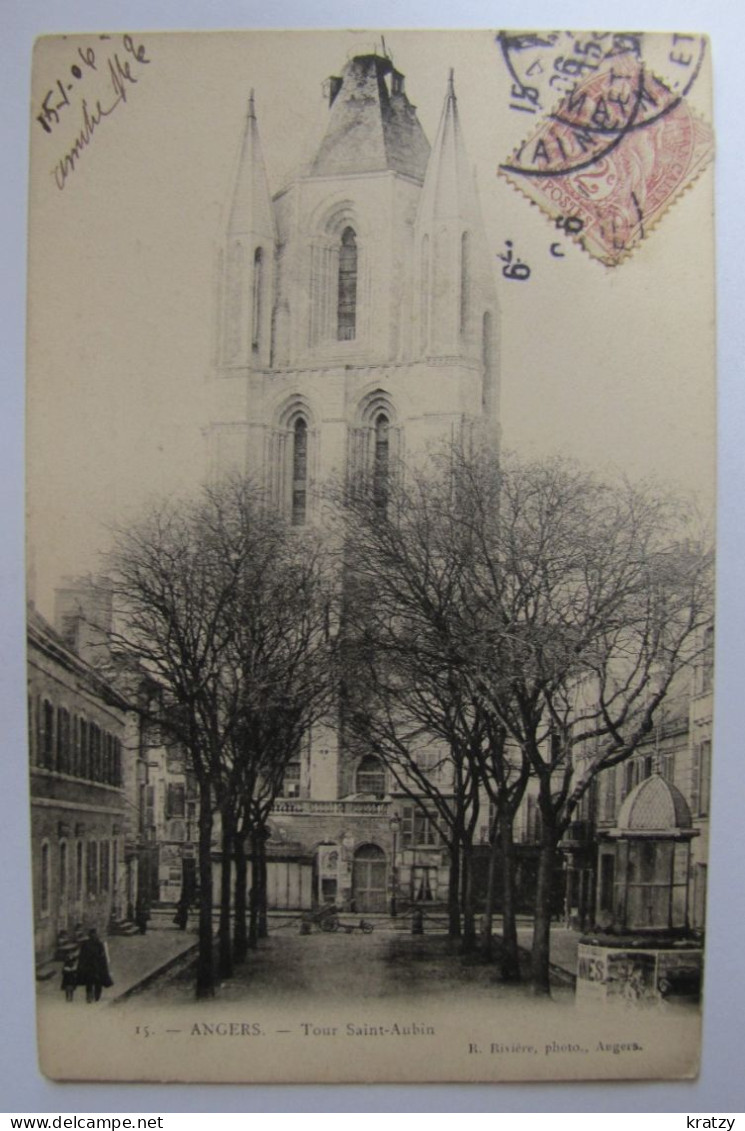 FRANCE - MAINE ET LOIRE - ANGERS - Tour Saint-Aubin - 1906 - Angers