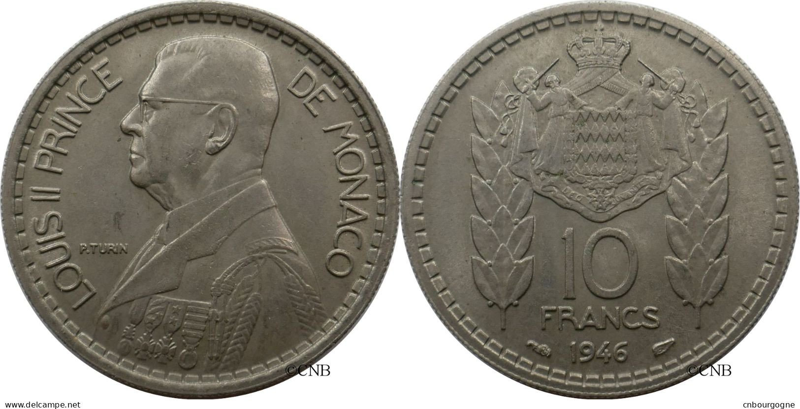 Monaco - Principauté - Louis II - 10 Francs 1946 - SUP/MS60 - Mon5630 - 1922-1949 Louis II