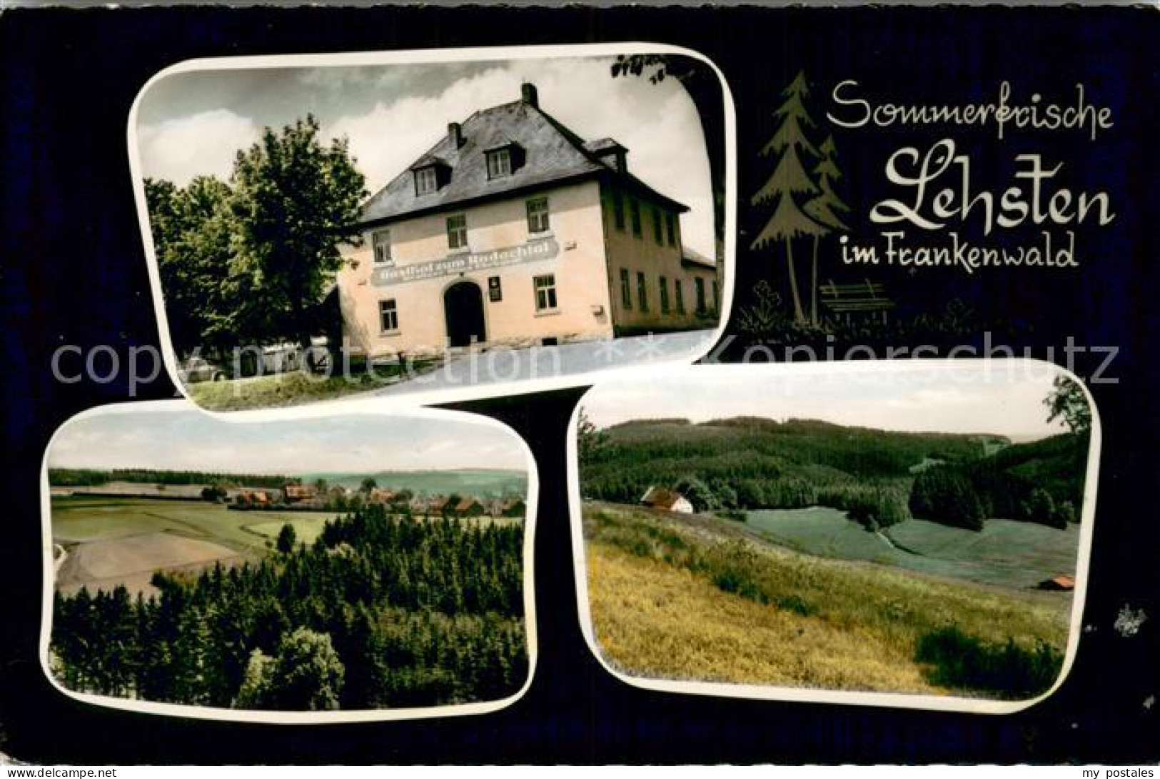 73725318 Lehsten Oberfranken Gasthof Zum Rodachtal Panorama Lehsten Oberfranken - Helmbrechts