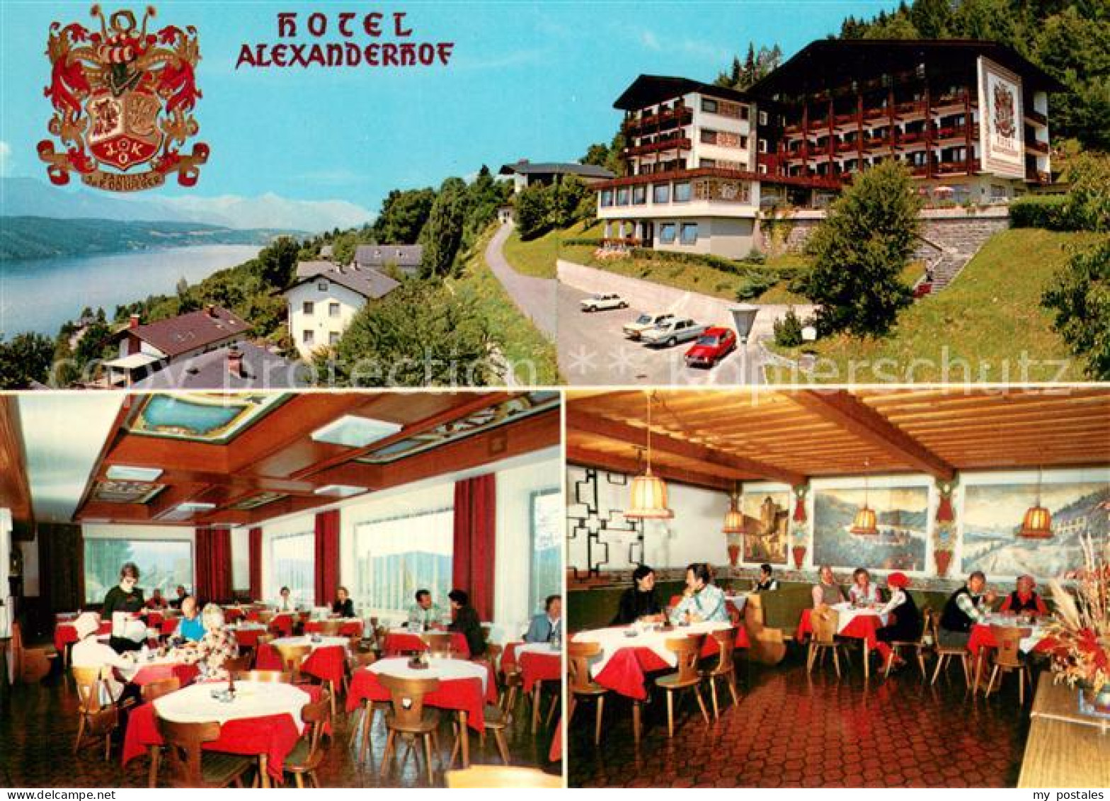 73725277 Millstatt Millstaettersee Hotel Alexanderhof Gastraeume Seepartie Mills - Altri & Non Classificati