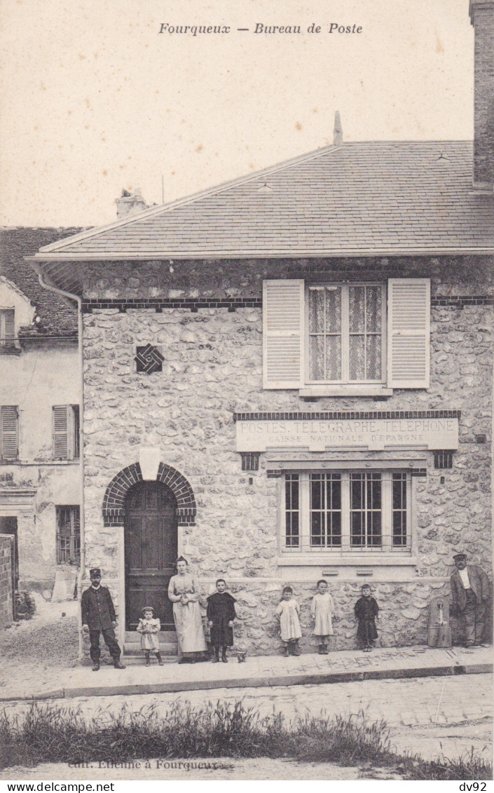 YVELINES FOURQUEUX BUREAU DE POSTE - Andere & Zonder Classificatie