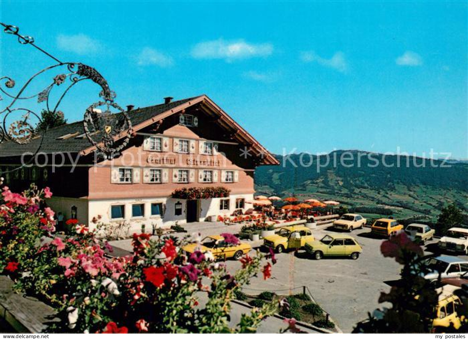 73725274 Sulzberg Vorarlberg Restaurant Cafe Alpenblick Sulzberg Vorarlberg - Sonstige & Ohne Zuordnung