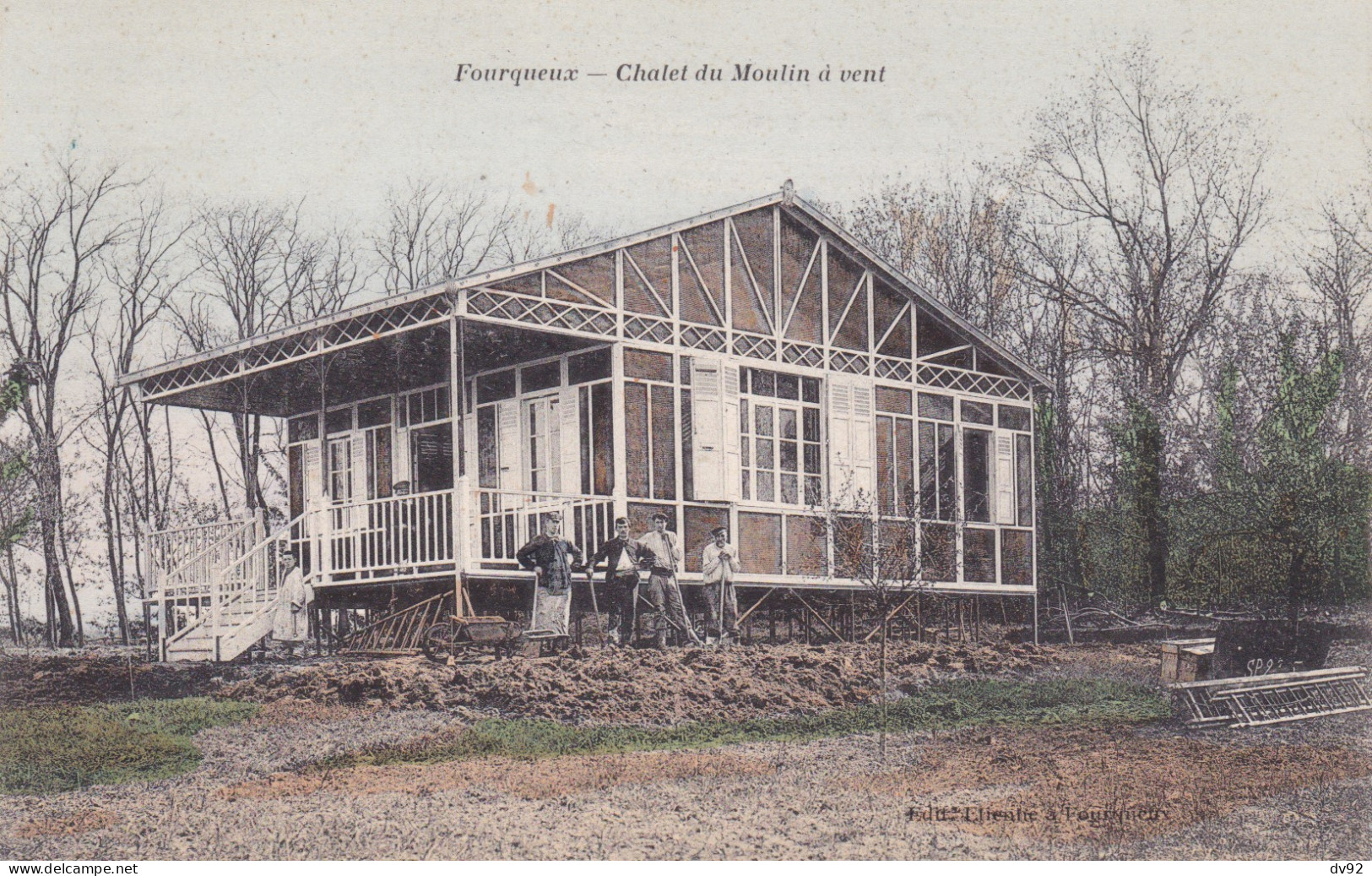 YVELINES FOURQUEUX CHALET DU MOULIN A VENT - Andere & Zonder Classificatie