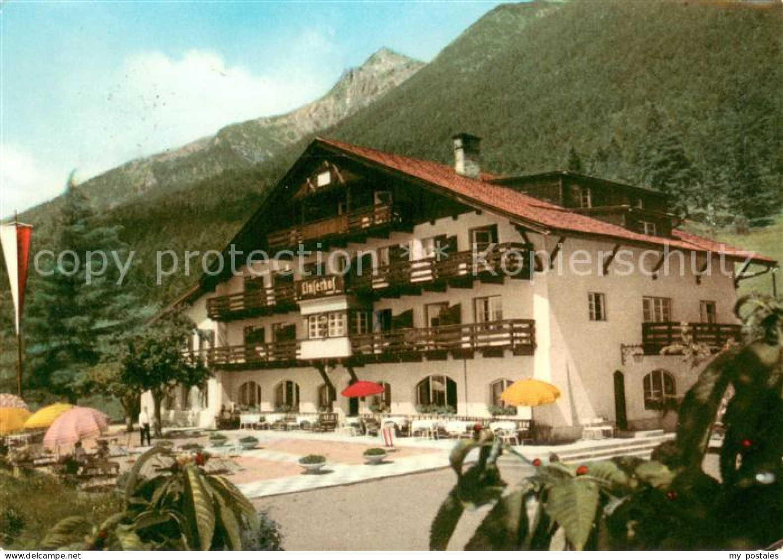 73725266 Imst Tirol Hotel Linserhof Mit Platteinspitze Imst Tirol - Autres & Non Classés