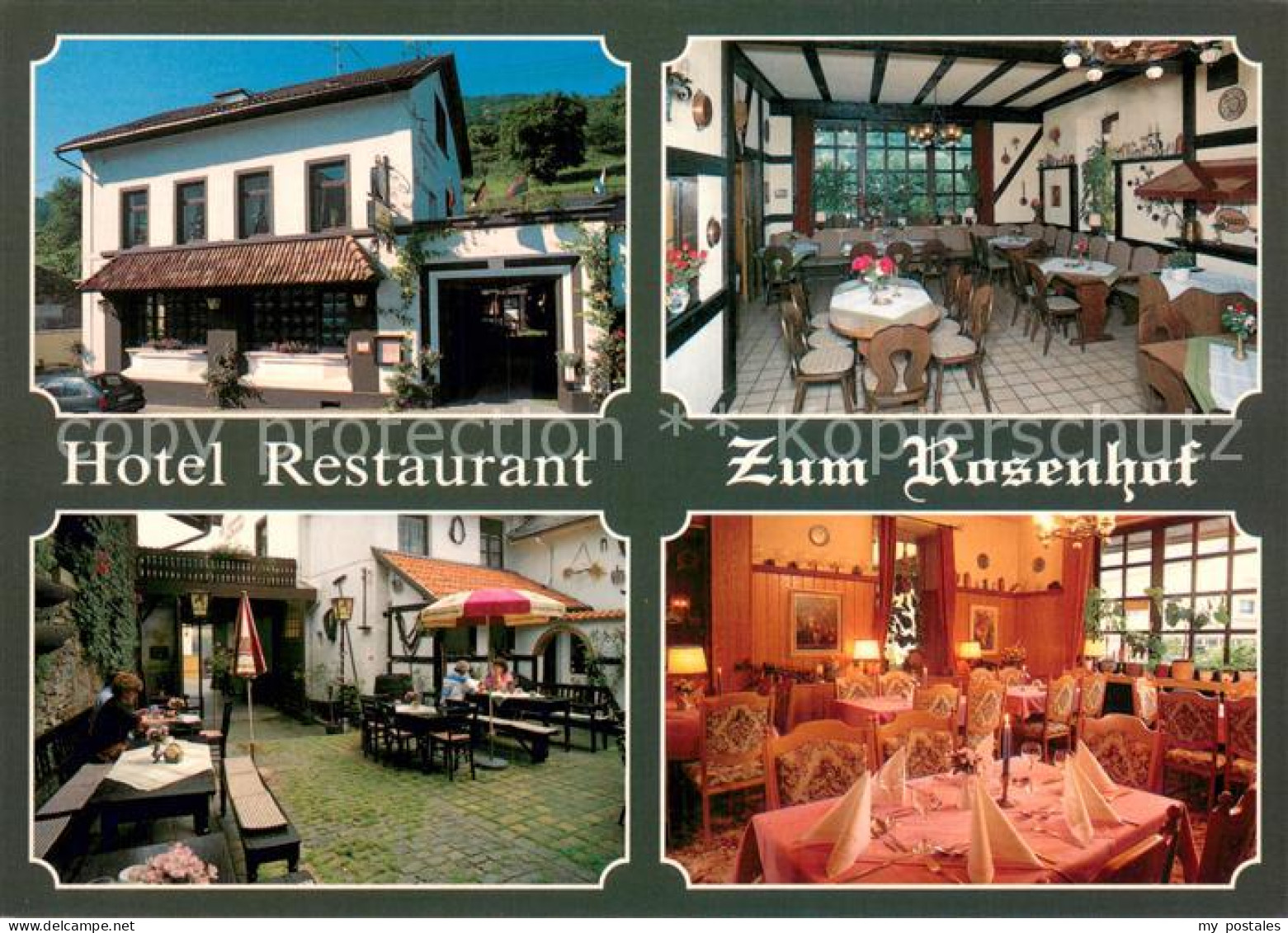 73725255 Trechtingshausen Hotel Restaurant Zum Rosenhof Trechtingshausen - Autres & Non Classés