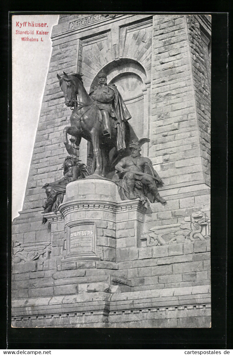 AK Kyffhäuser, Kaiser-Wilhelm-Standbild Auf Dem Kyffhäuser  - Kyffhaeuser