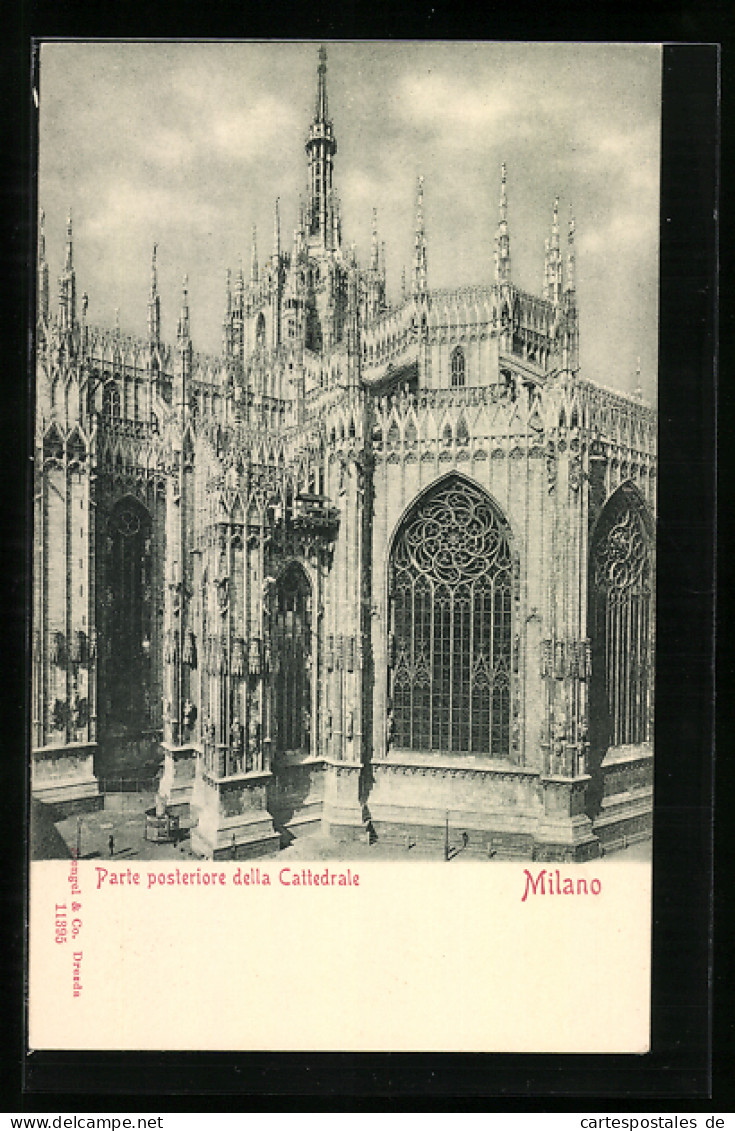 AK Milano, Parte Posteriore Della Cattedrale  - Autres & Non Classés