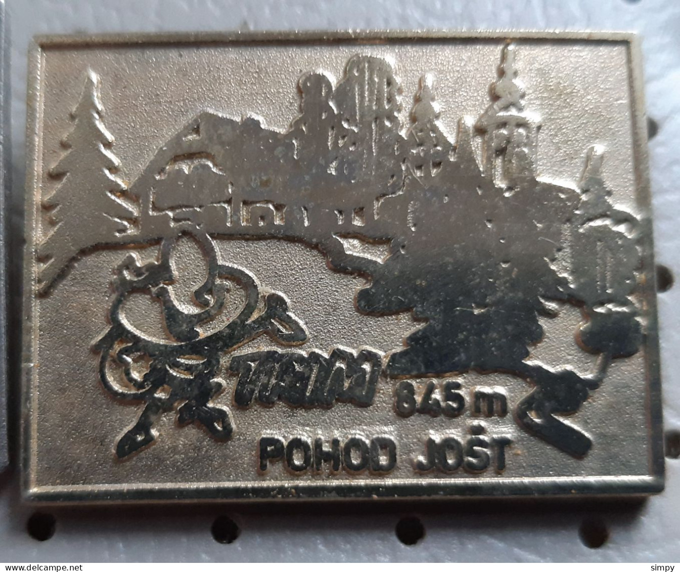 Jost Kranj 845m, Alpinism,  Mountaineering Slovenia Vintage Big Pins - Alpinisme
