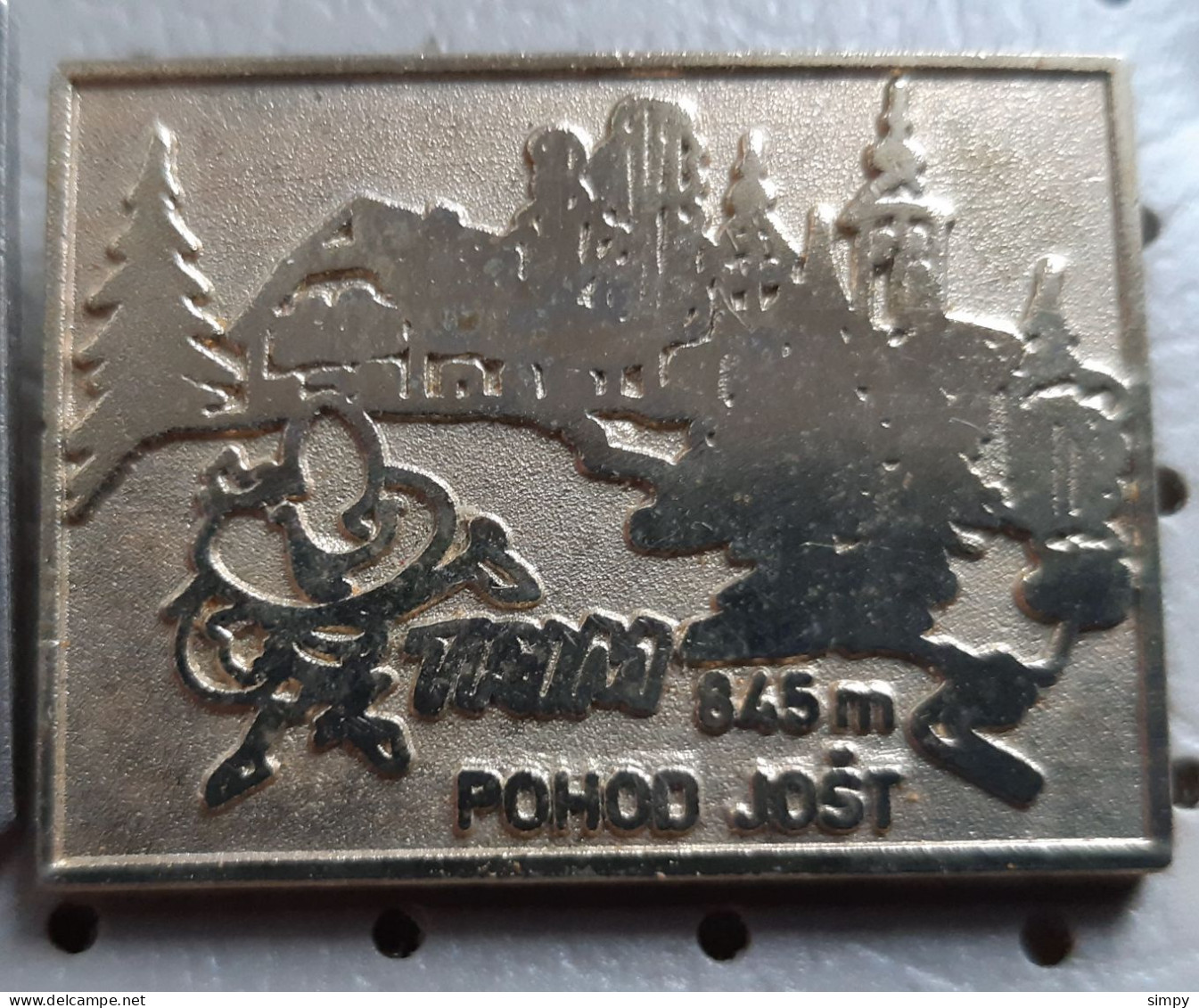 Jost Kranj 845m, Alpinism,  Mountaineering Slovenia Vintage Big Pins - Alpinismus, Bergsteigen