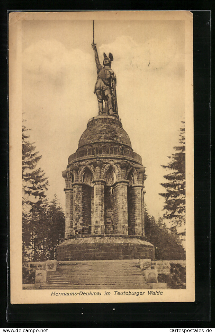 AK Hermanns-Denkmal Im Teutoburger Wald  - Andere & Zonder Classificatie