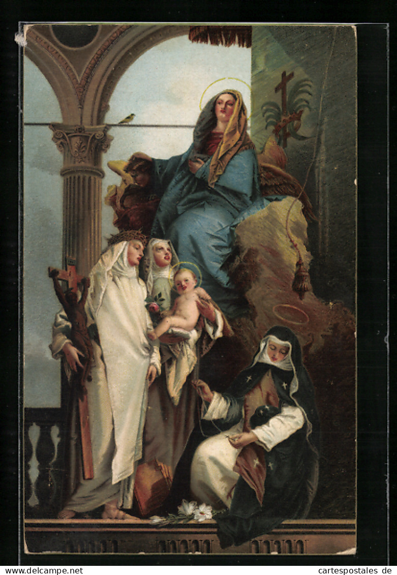 Künstler-AK Stengel & Co. Nr. 29303: La Madonna Nach Tiepolo  - Sonstige & Ohne Zuordnung