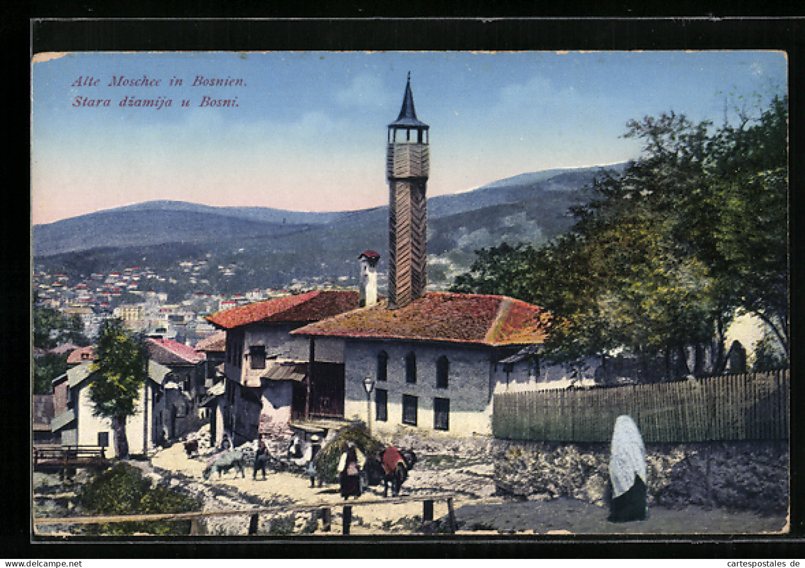 AK Sarajevo, Alte Moschee  - Bosnien-Herzegowina