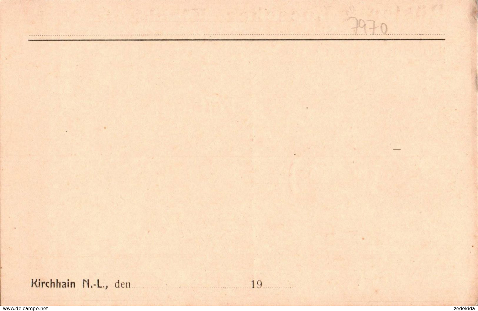 H1771 - Kirchhain Rösler & Löschner Eisenwaren - Pubblicitari