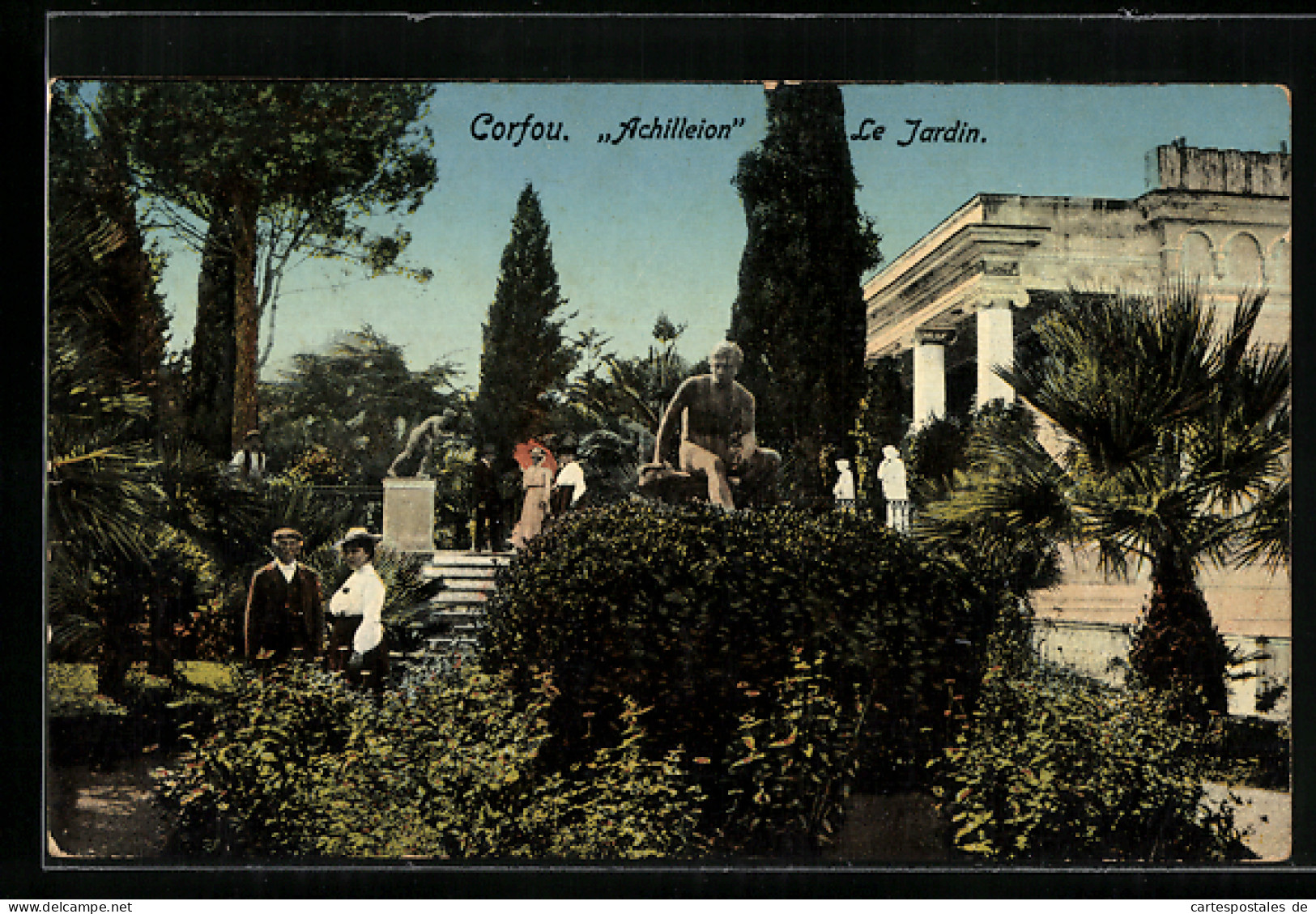 AK Corfou, Achilleion, Le Jardin  - Griechenland