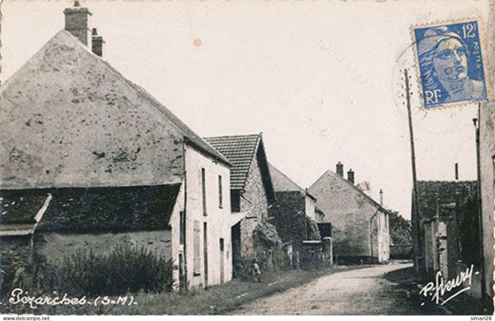 PEZARCHES - CARTE PHOTO - VUE DU VILLAGE - Sonstige & Ohne Zuordnung