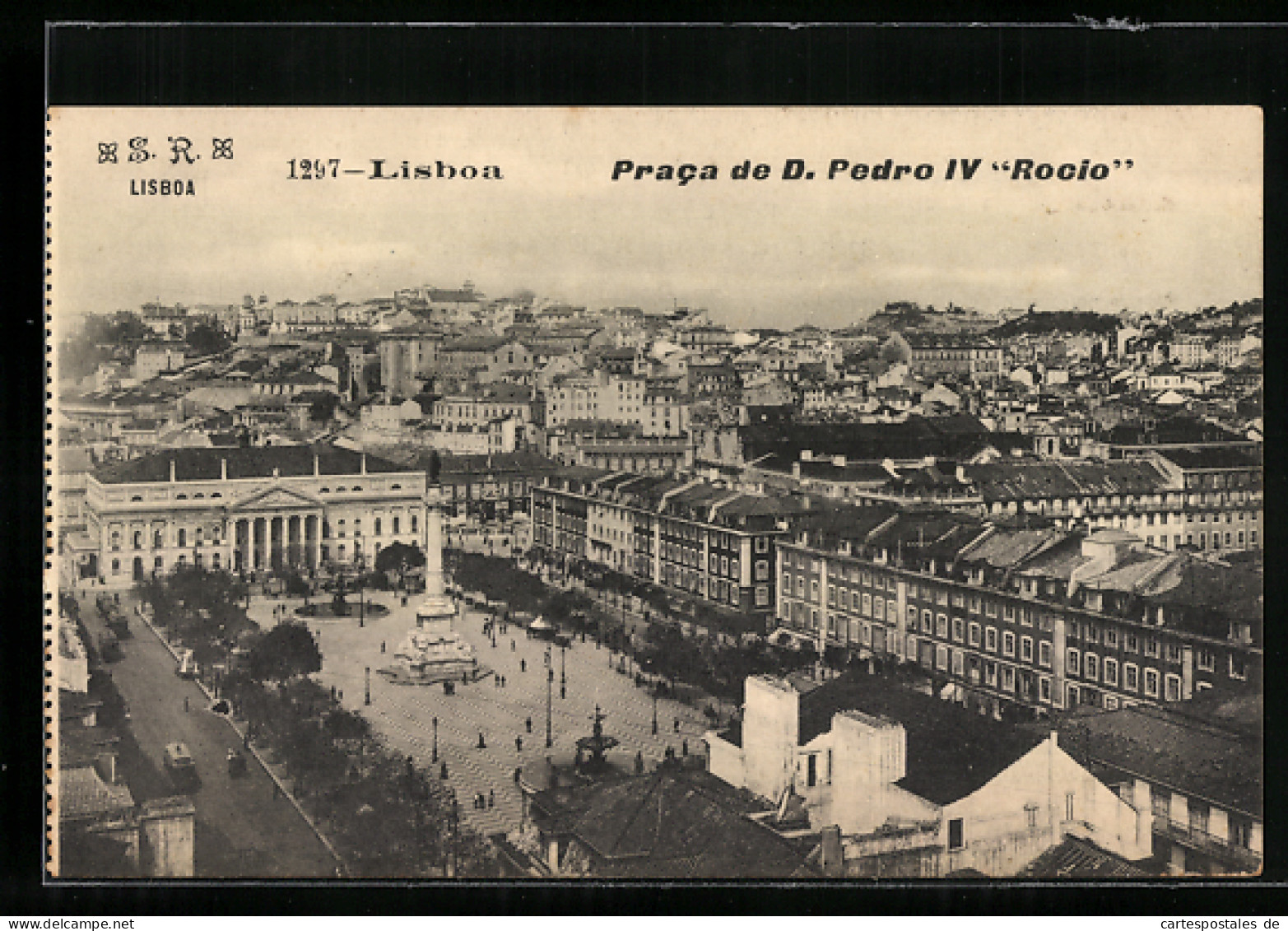 AK Lisboa, Praca De D. Pedro IV Rocio  - Lisboa