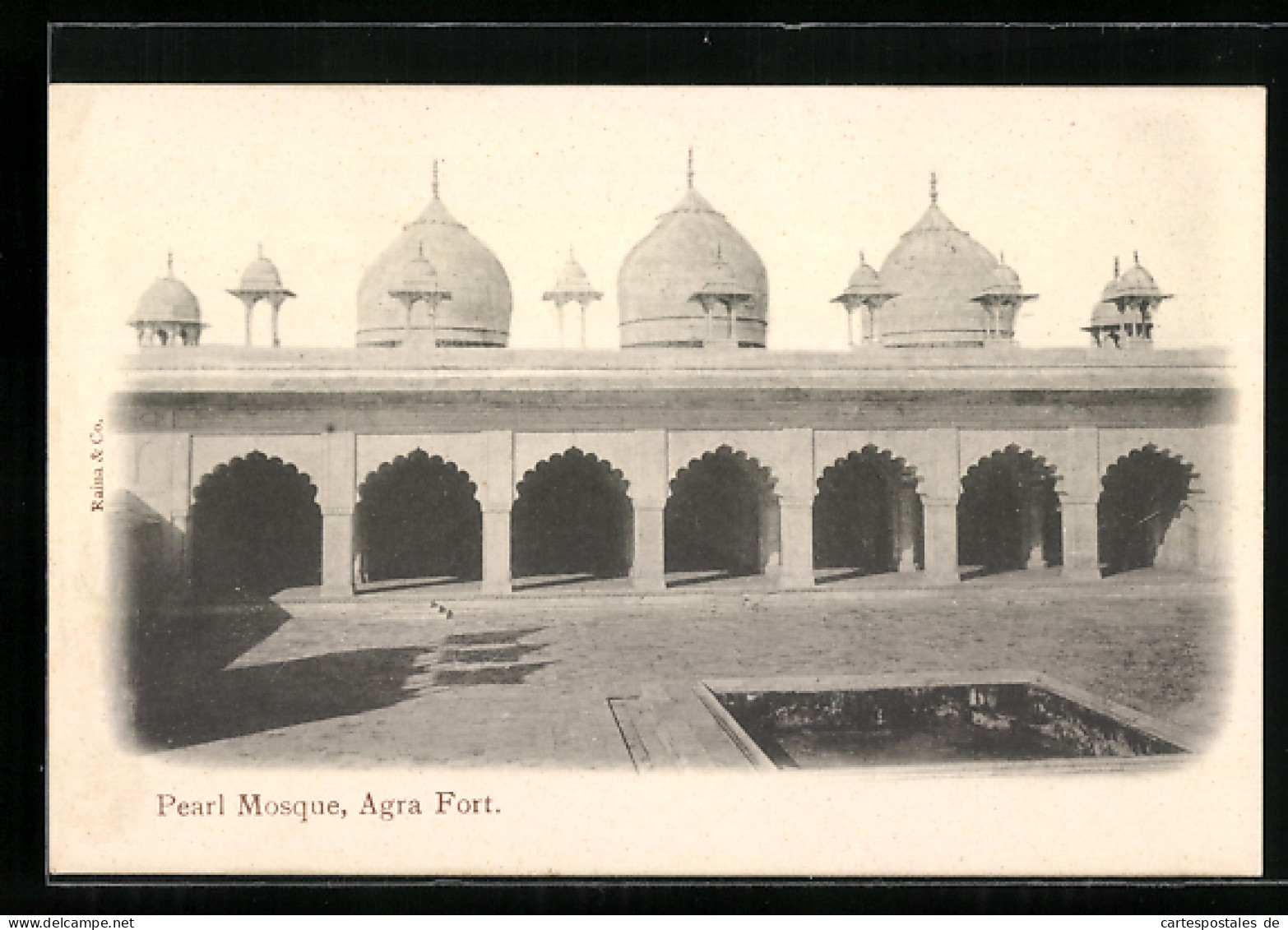 AK Agra Fort, Pearl Mosque  - Indien