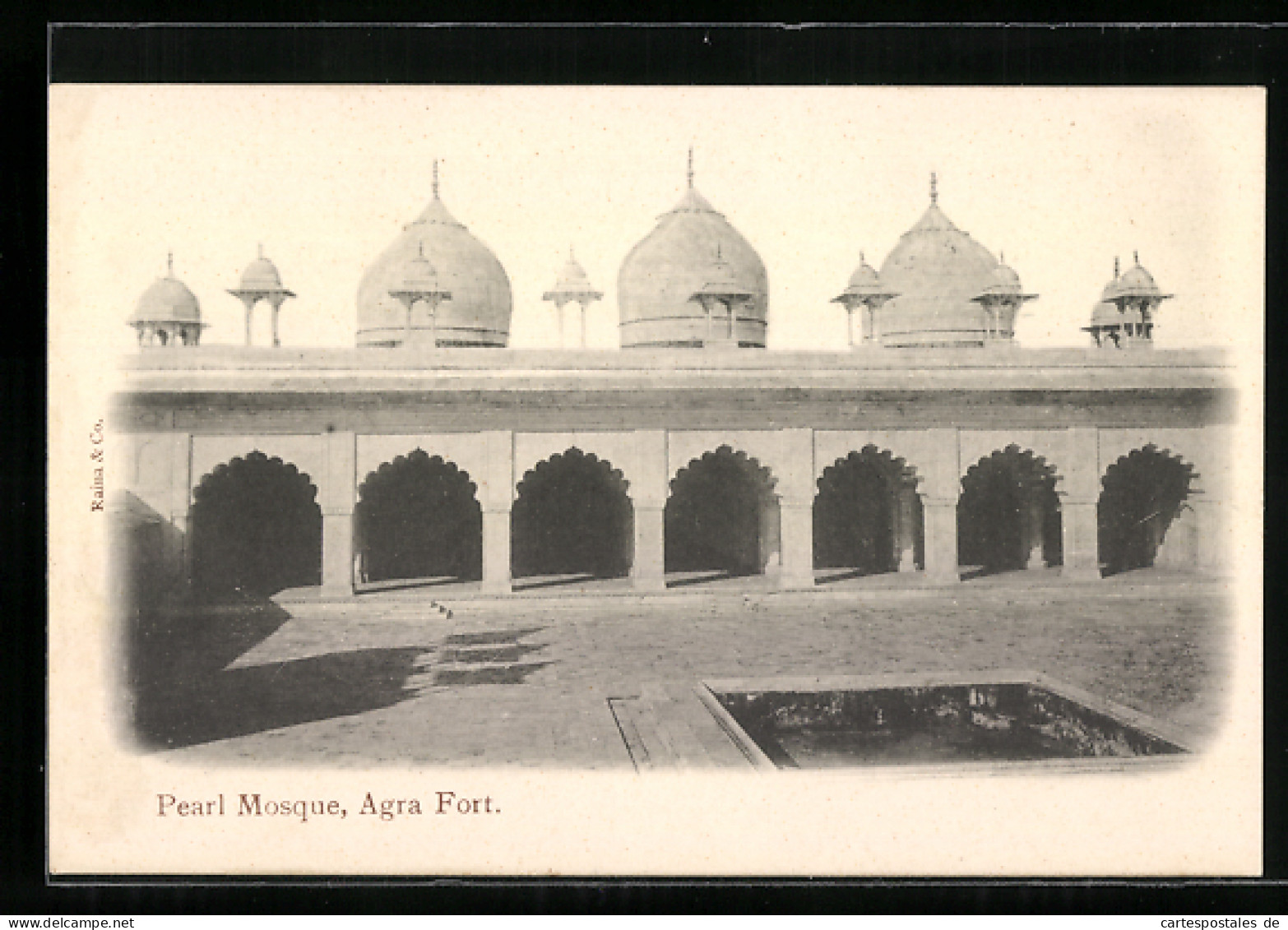 AK Agra Fort, Pearl Mosque  - Inde