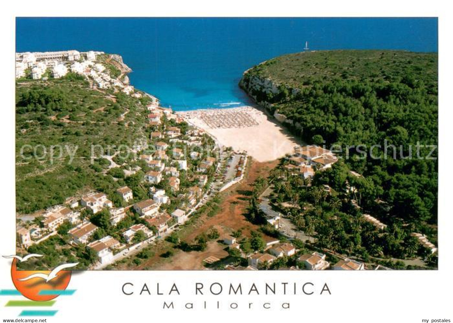 73725162 Palma De Mallorca Fliegeraufnahme Cala Romantica Palma De Mallorca - Autres & Non Classés