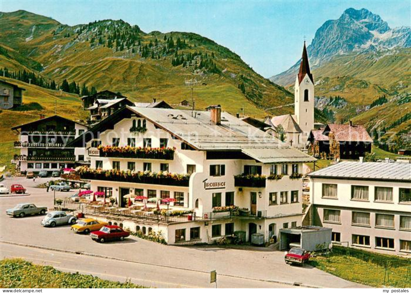 73725148 Warth Vorarlberg Gasthof Pension Tirolerhof Warth Vorarlberg - Autres & Non Classés