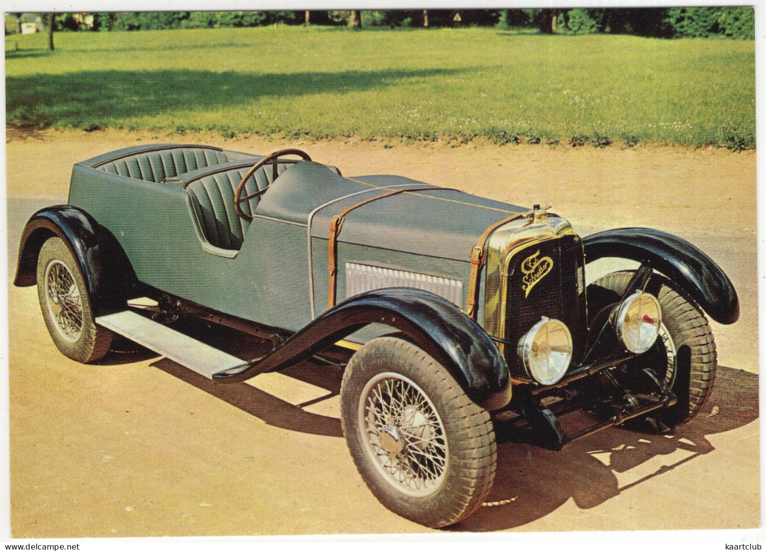 THEOPHILE SCHNEIDER 1925 - Grand Sport Vitesse  115 Km./h. - 12 CV - A Participé Aux 24 H Du Mans En 1927 - (France) - Passenger Cars