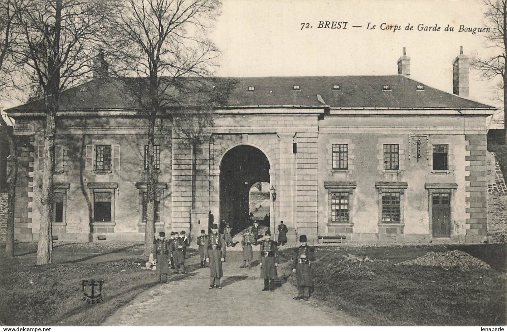 D8232 Brest Le Corps De Garde Du Bouguen - Brest