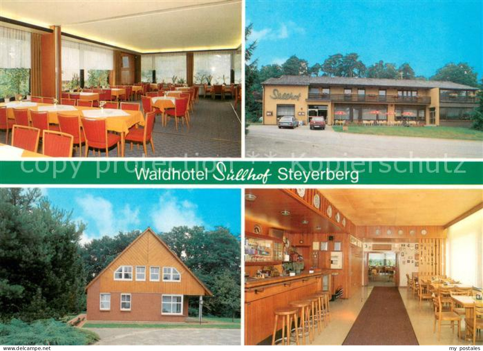 73725034 Steyerberg Waldhotel Suellhof Restaurant Theke Steyerberg - Other & Unclassified