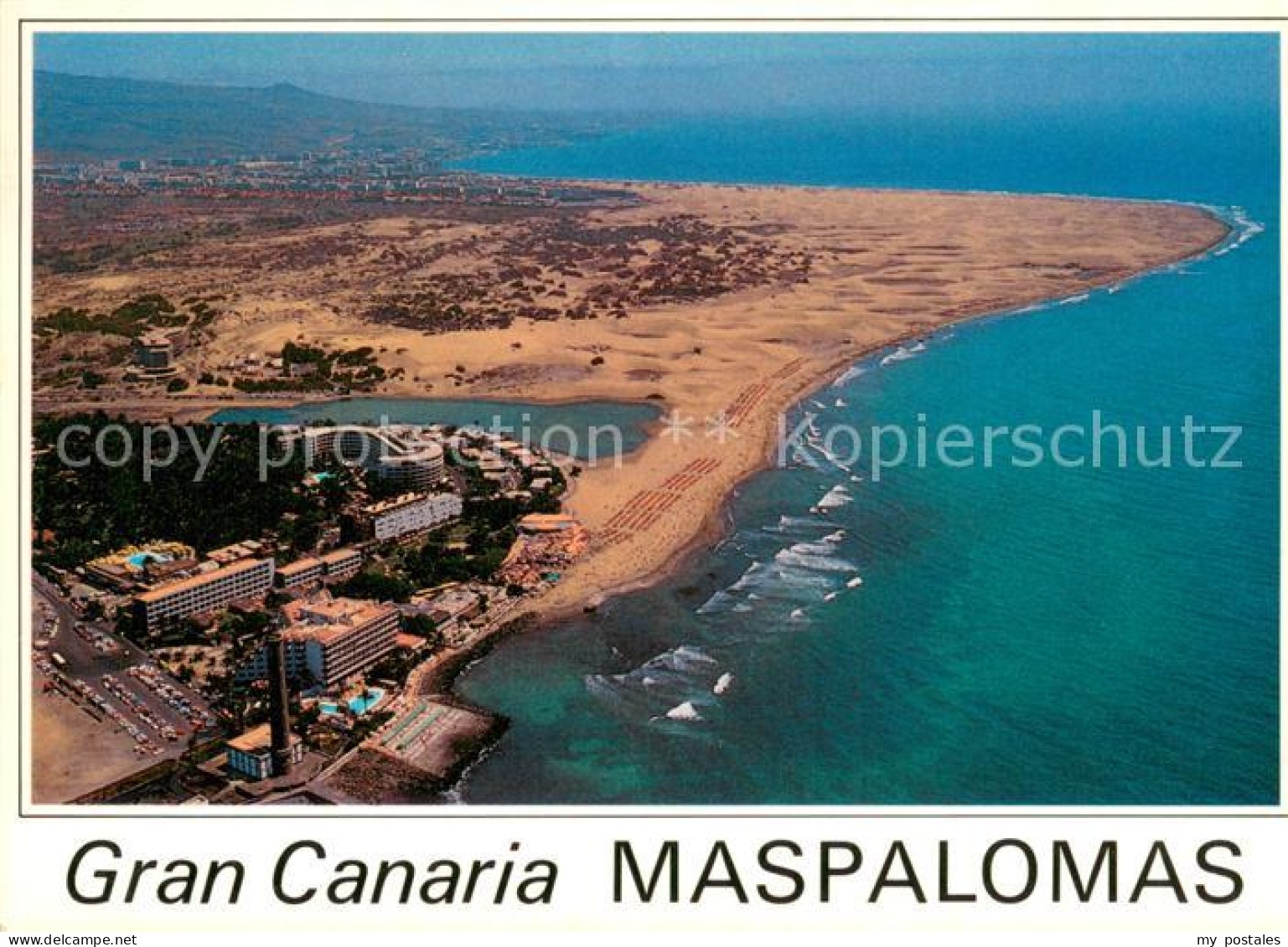 73725024 Maspalomas Gran Canaria Hoteles Playa Vista Aérea  - Otros & Sin Clasificación