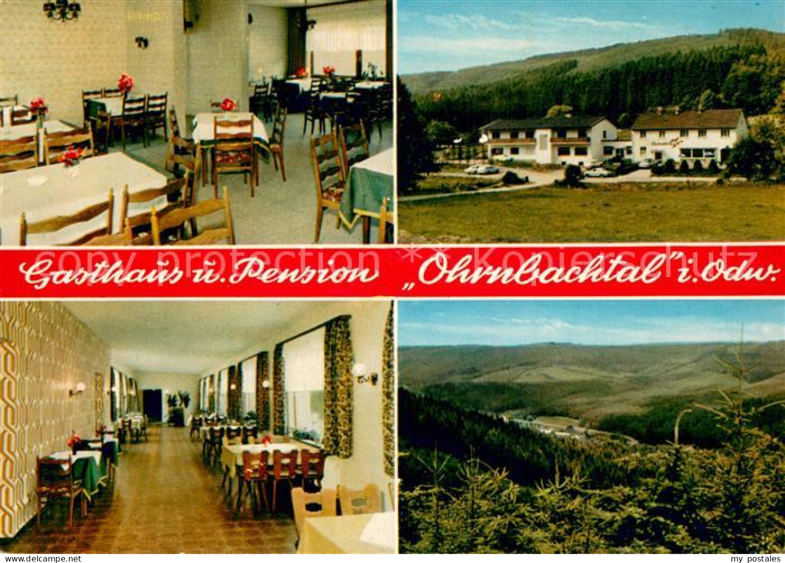 73725011 Miltenberg Main Gasthaus Pension Zum Ohrnbachtal Restaurant Landschafts - Other & Unclassified