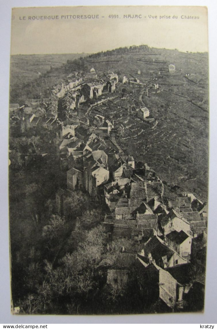 FRANCE - AVEYRON - NAJAC - Vue Prise Du Château - 1915 - Najac