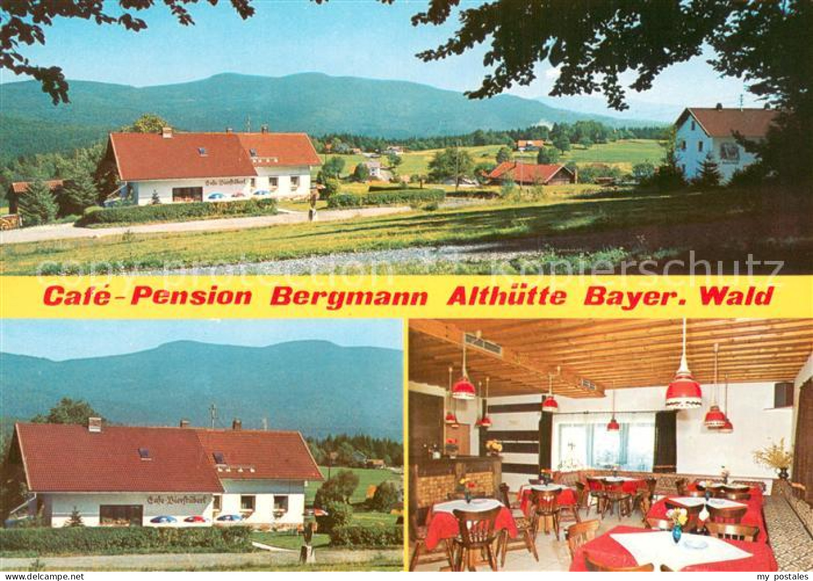 73724997 Althuette Klingenbrunn Cafe Pension Bergmann Nationalpark Bayerischer W - Other & Unclassified