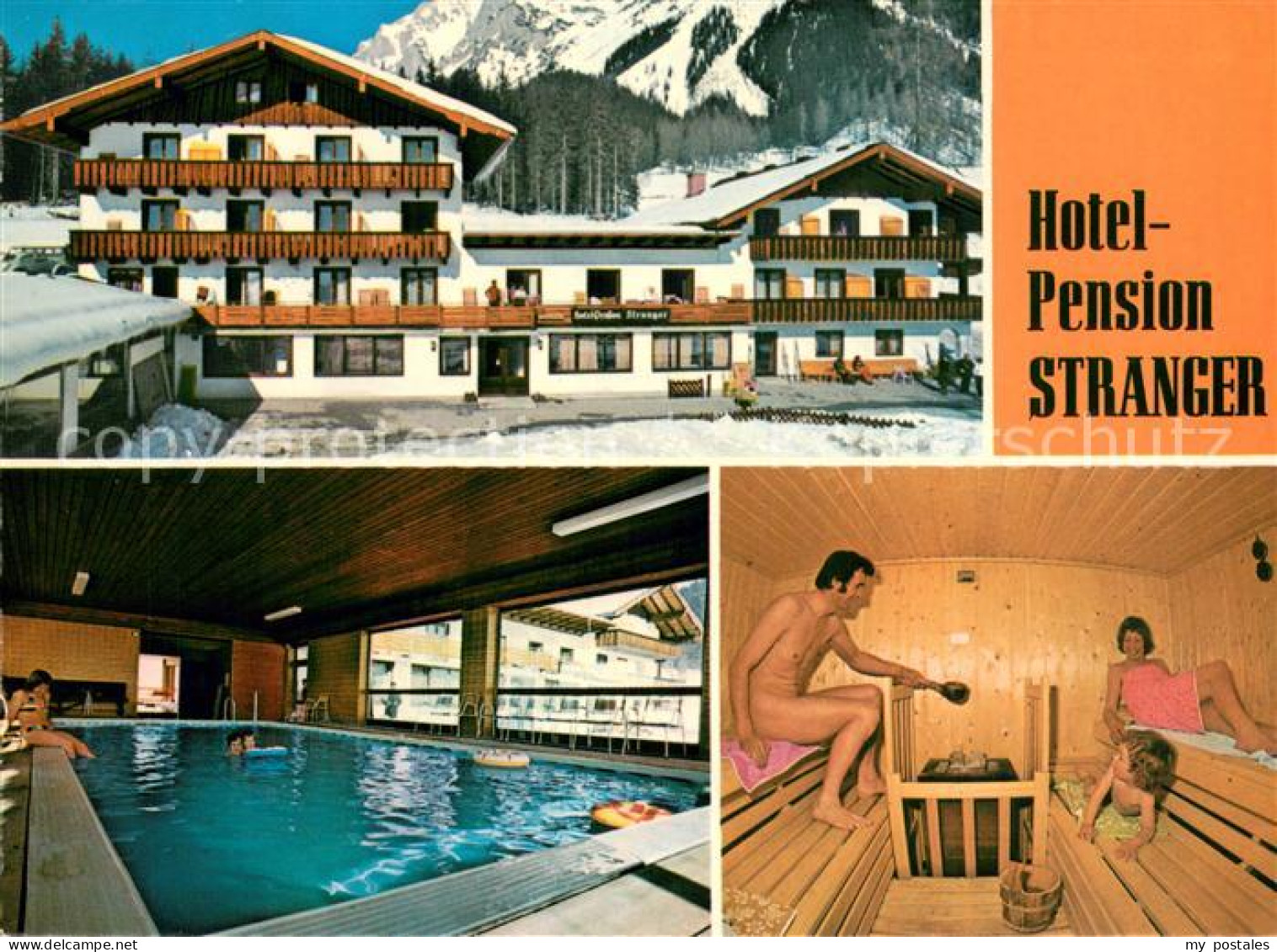 73724989 Ramsau Dachstein Steiermark Hotel Pension Stranger Hallenbad Sauna Rams - Altri & Non Classificati