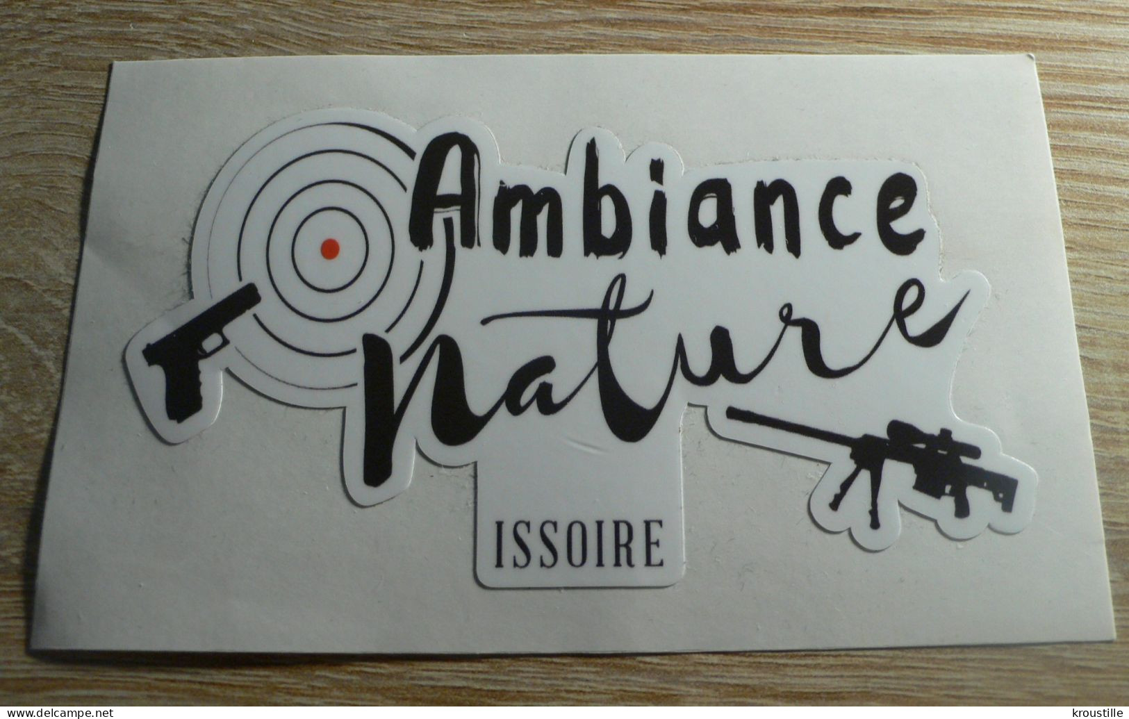 THEME TIR : AUTOCOLLANT AMBIANCE NATURE ISSOIRE - Autocollants