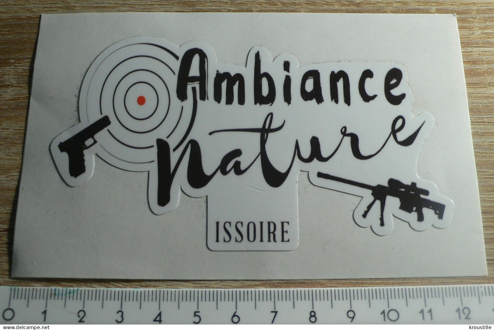 THEME TIR : AUTOCOLLANT AMBIANCE NATURE ISSOIRE - Aufkleber