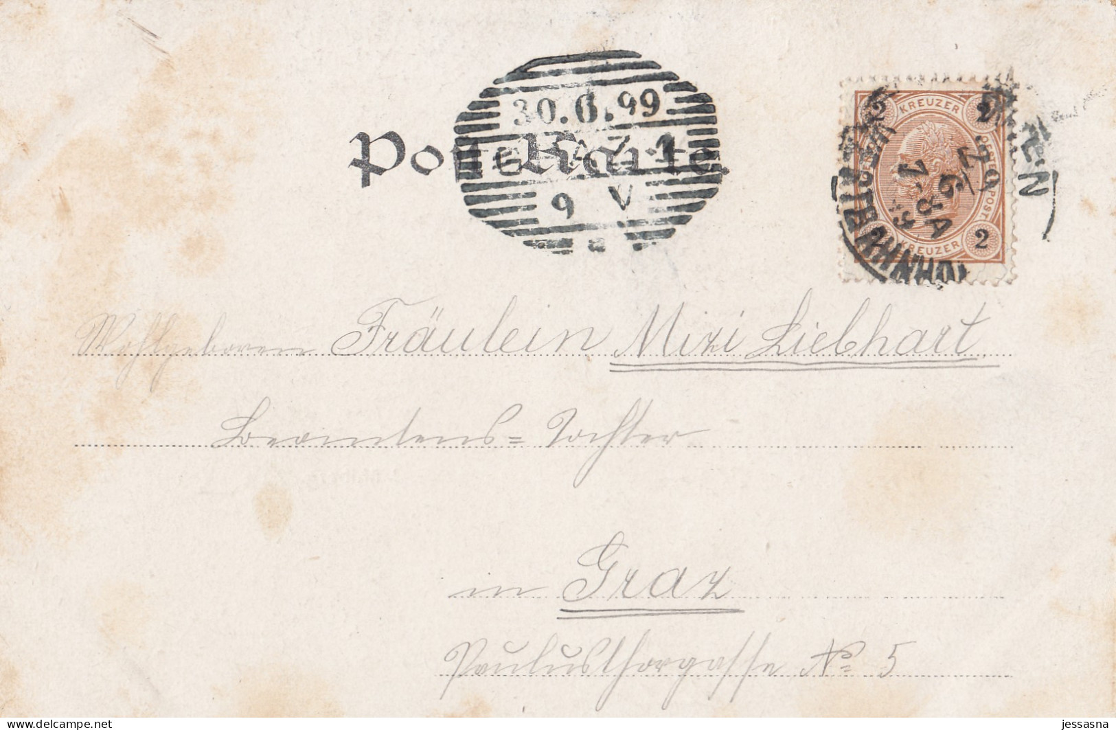 AK - Wien XIV. - Gruss Aus WEIDLINGAU - Mühlberg - Ehem. Gastwirtschaft "Zur Knödelhütte" 1899 - Sonstige & Ohne Zuordnung