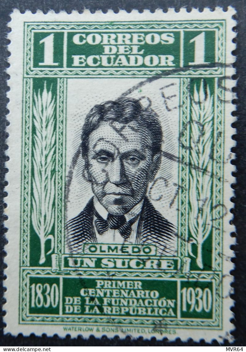 Ecuador 1930 (2) The 100th An. Of The Republic - Equateur