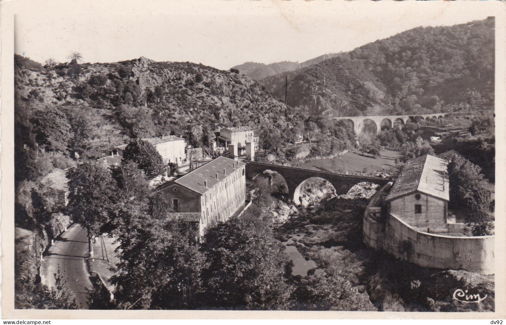 ARDECHE NEYRAC LES DEUX PONTS ET ROUTE NATIONALE DE PUY A AUBENAS - Sonstige & Ohne Zuordnung