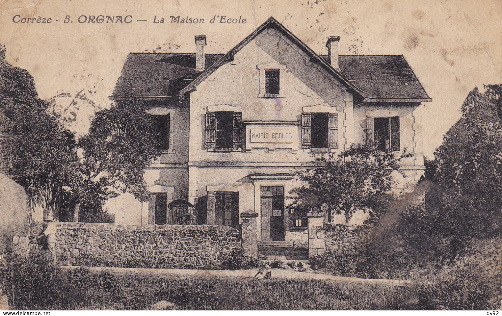 ARDECHE ORGNAC LA MAISON ECOLE - Autres & Non Classés