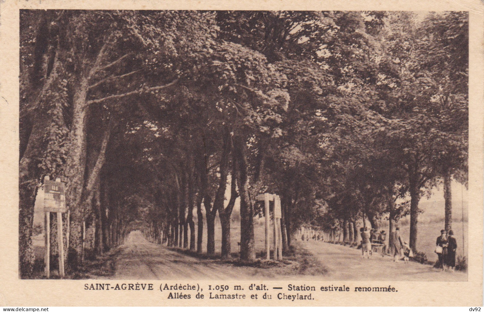 ARDECHE SAINT AGREVE ALLEE DE LAMASTRE ET DU CHEYLARD - Saint Agrève