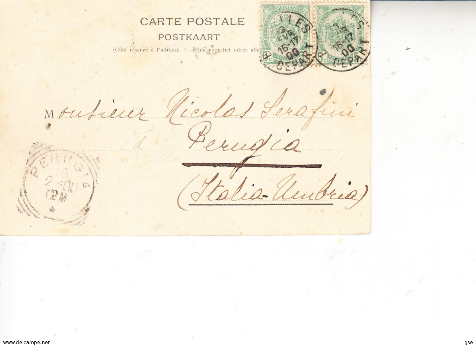 BELGIO  1900 - Bruxelles  - L'entrée Du Bois De La Cambre - Other & Unclassified