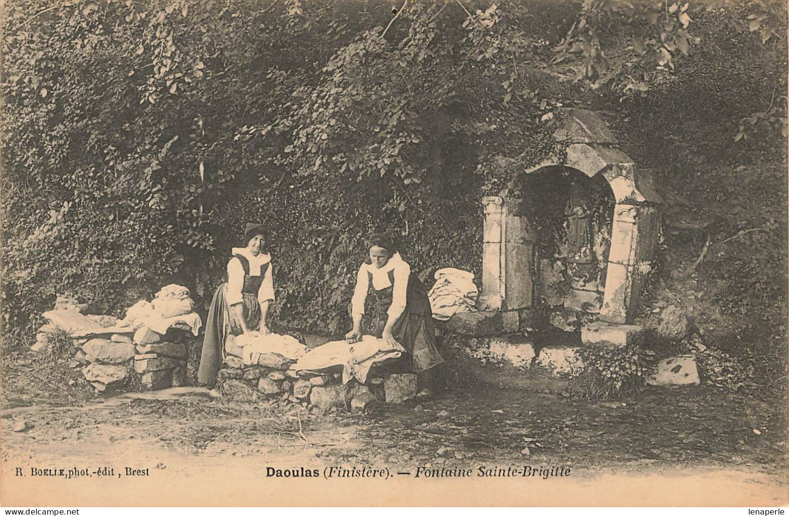 D8243 Daoulas Fontaine Sainte Brigitte - Daoulas